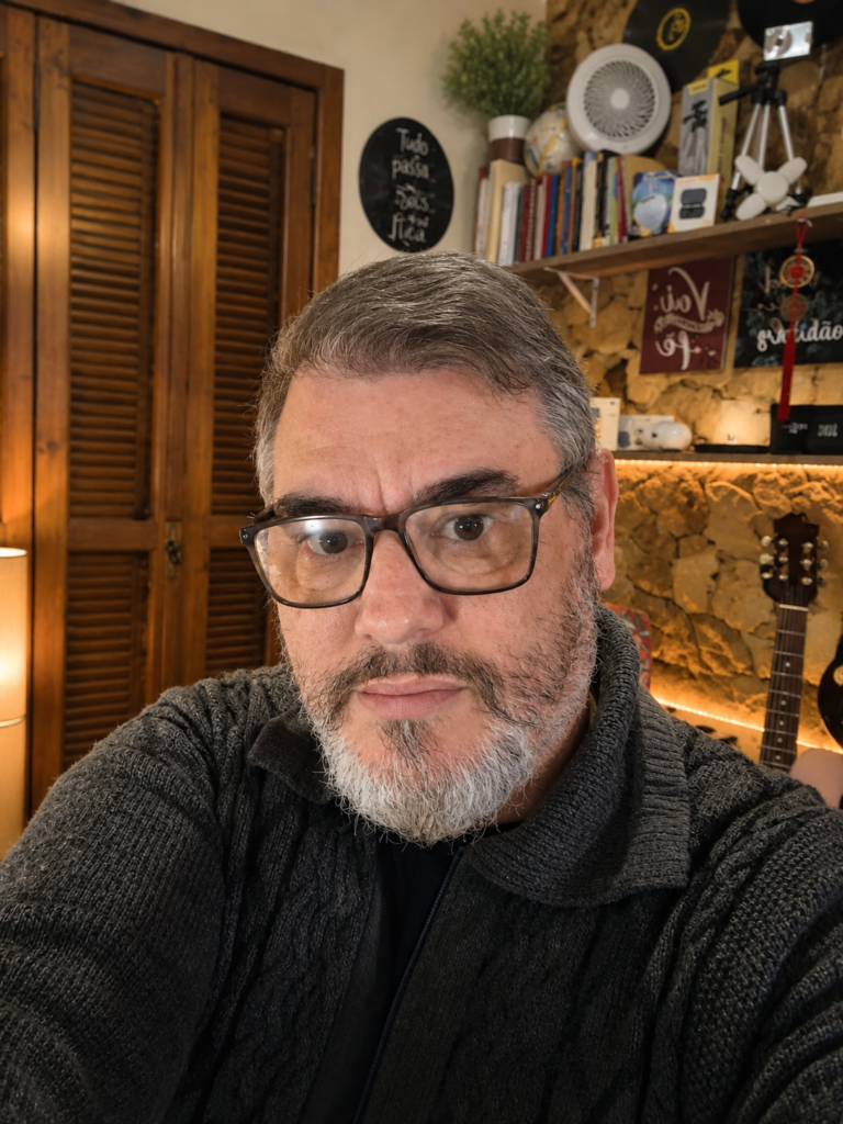 Luciano Lima criador e responsável pelo site